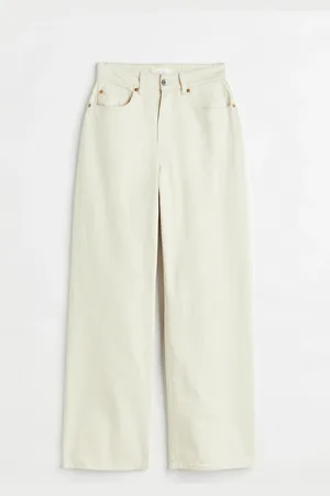 H&M Loose Straight High Jeans