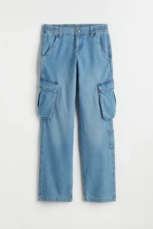 H&M Low Waist Cargo Jeans