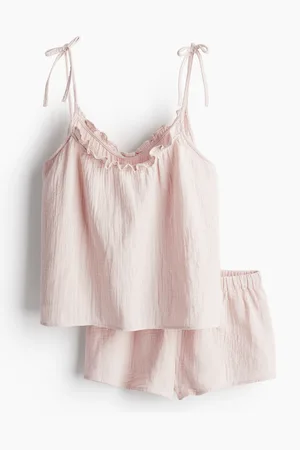 H&M Pyjama strappy top and shorts