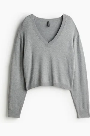 H&M Fine-knit V-neck jumper