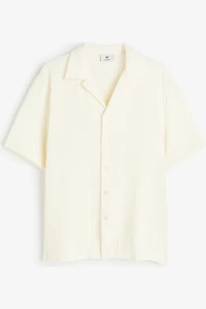 H&M Regular Fit Muslin resort shirt