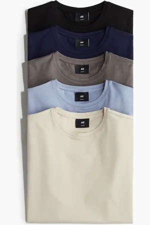 H&M 5-pack Slim Fit T-shirts
