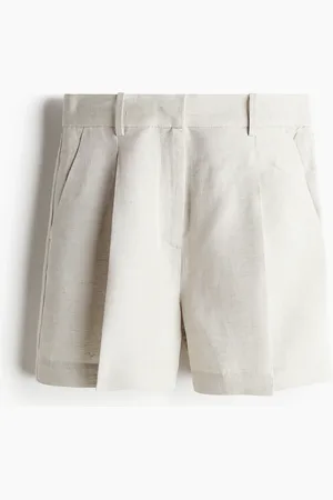 H&M Linen-blend shorts