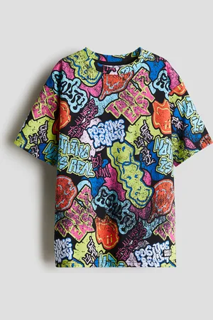 H&M Printed cotton T-shirt