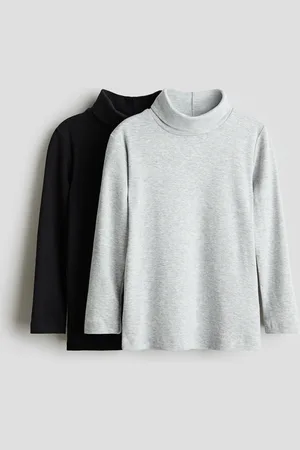 H&M 2-pack polo-neck tops