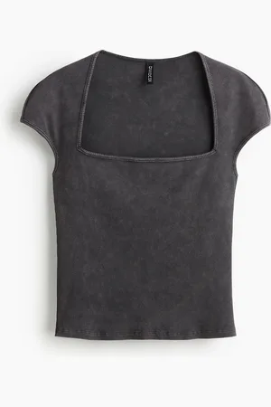 H&M Cap-sleeved top