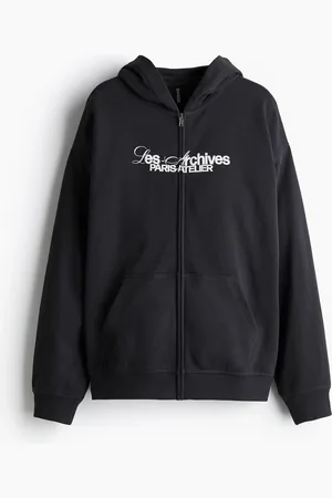 H&M Oversized zip-through hoodie