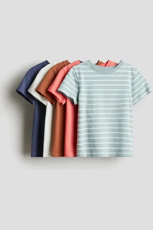 H&M 5-pack cotton T-shirts