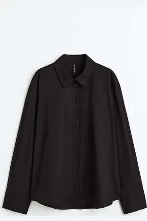 H&M Cotton poplin shirt