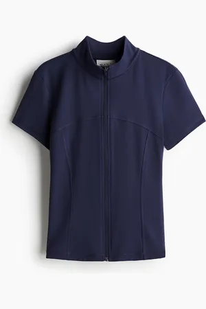 H&M Short-sleeved running jacket with ShapeMove™