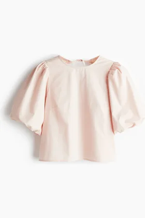 H&M Puff-sleeved blouse