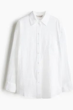 H&M Oversized linen shirt