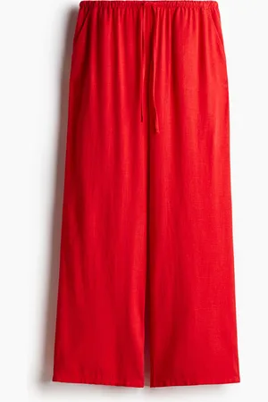 H&M Straight drawstring trousers