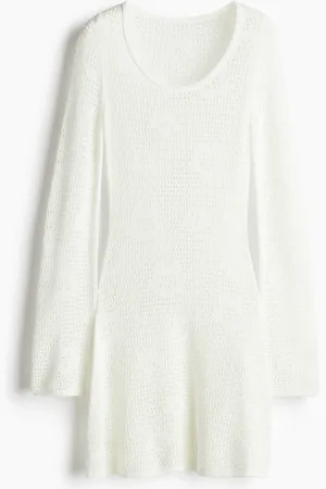 H&M Crochet-look dress