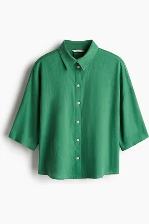 H&M Linen-blend shirt