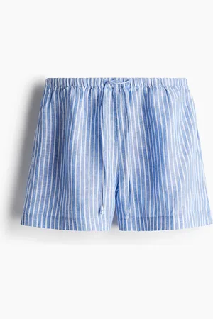 H&M Linen drawstring shorts