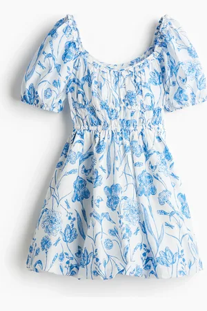 H&M Bubble-hem cotton dress
