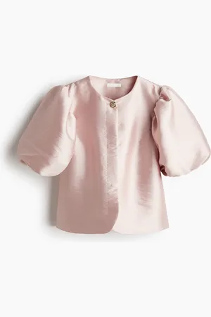H&M Balloon-sleeved blouse