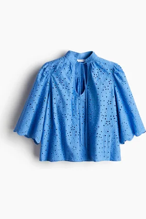 H&M Broderie anglaise blouse