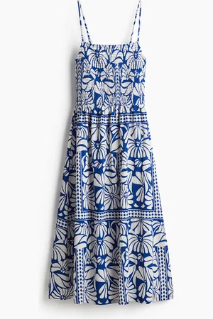 H&M Smocked strappy dress
