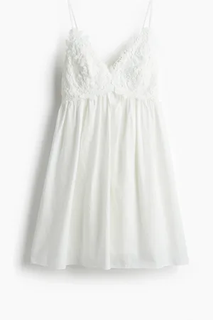 H&M Embroidery-detail dress