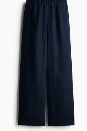 H&M Wide linen trousers