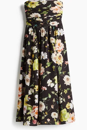 H&M Pleated bandeau dress