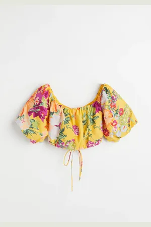 H&M Cropped off-the-shoulder top