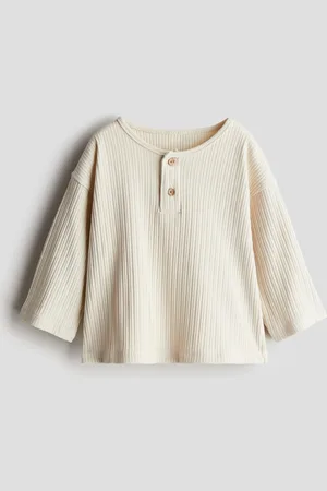 H&M Ribbed Henley top