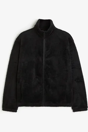 H&M Loose Fit Zip-through teddy top