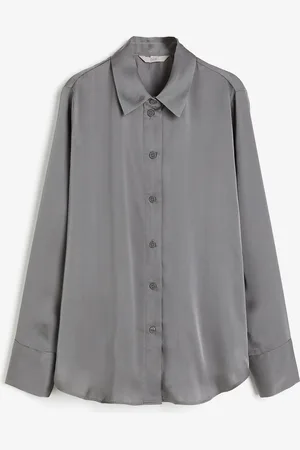 H&M Pointed-collar shirt