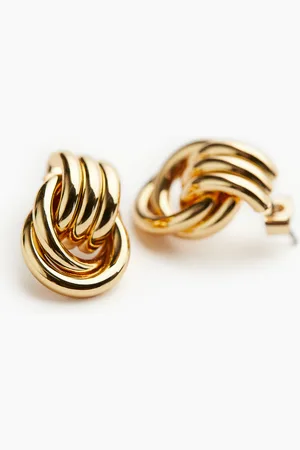 H&M Plated earrings