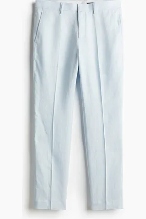 H&M Slim Fit Linen suit trousers