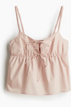 H&M Tie-detail strappy top