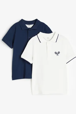 H&M 2-pack piqué polo shirts