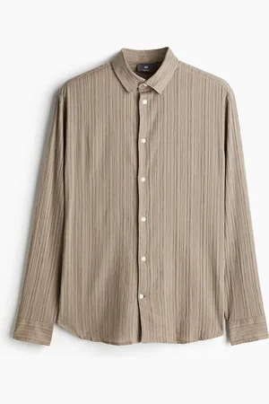 H&M Regular Fit Textured shirt