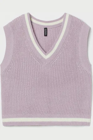 H&M Ribbed sweater vest