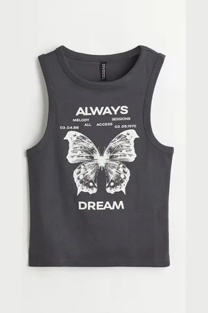 H&M Printed vest top