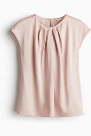 H&M Pleat-front blouse