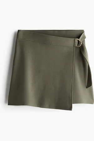 H&M Jersey wrap skort