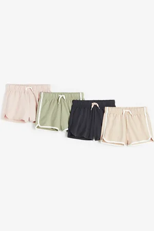 H&M 4-pack sweatshirt shorts