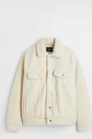H&M Oversized teddy jacket