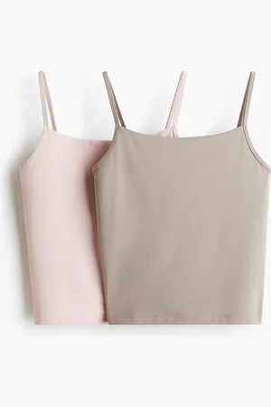 H&M 2-pack sports strappy tops with DryMove™