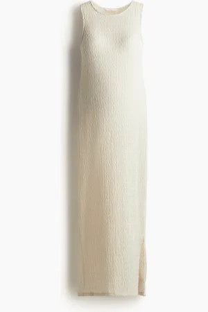 H&M MAMA Textured jersey dress