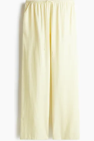H&M Straight drawstring trousers