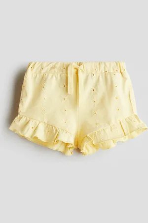 H&M Broderie anglaise jersey shorts