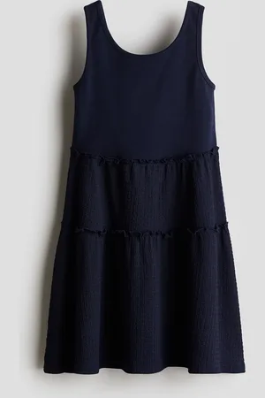H&M Textured jersey dress