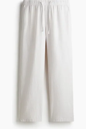 H&M Relaxed Fit Linen-blend trousers