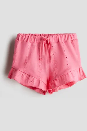 H&M Broderie anglaise jersey shorts