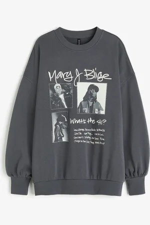 H&M Oversized printed sweatshirt